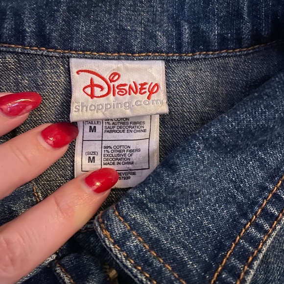 Tinker bell Disney denim Jacket vintage - Picture 3 of 5